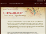 Thumbnail image of Keeping History: Plains Indian Ledger Drawings Homepage 