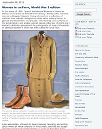 Thumbnail image of Blog Post: WWI Women in Uniform resource