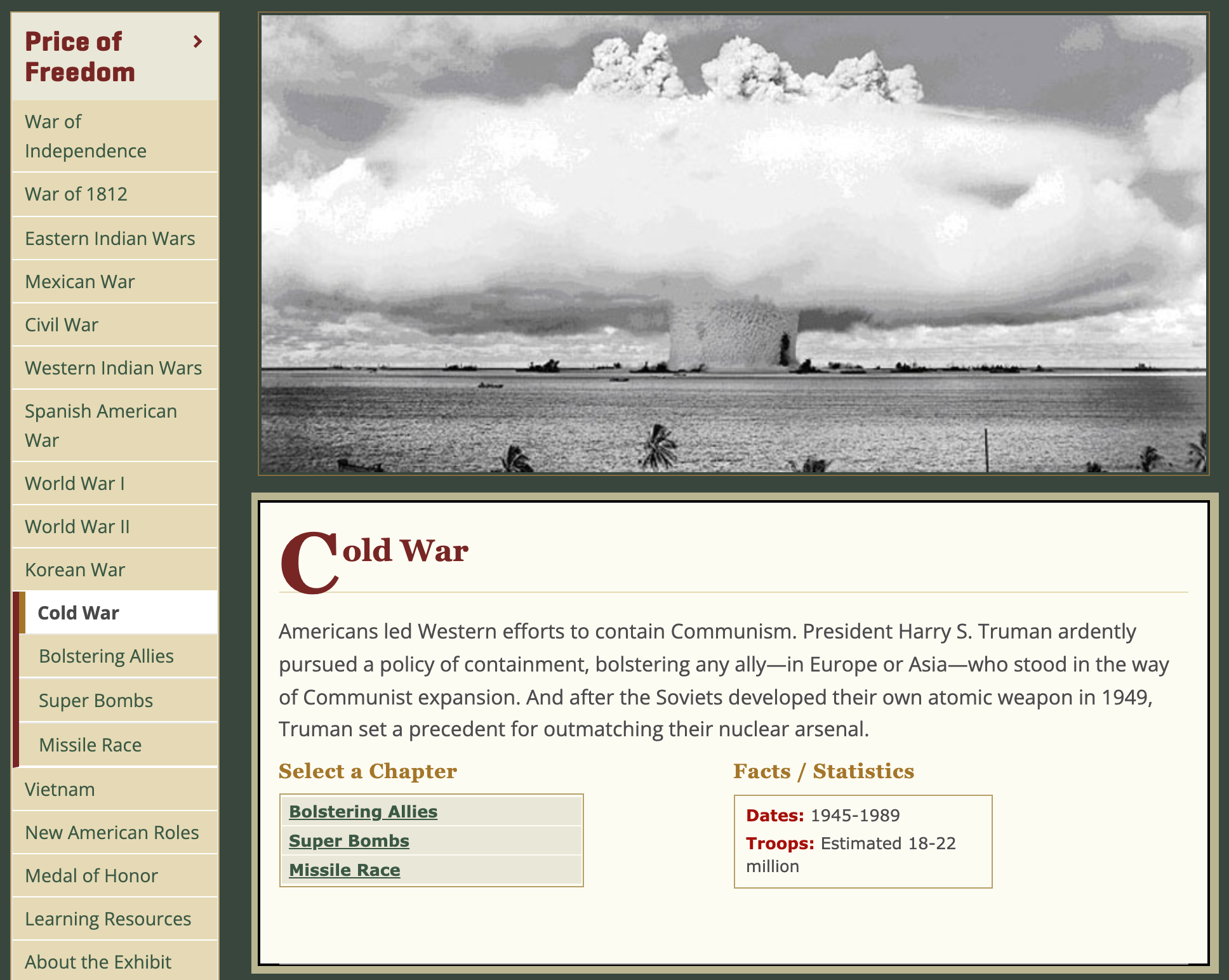Thumbnail image of The Cold War resource