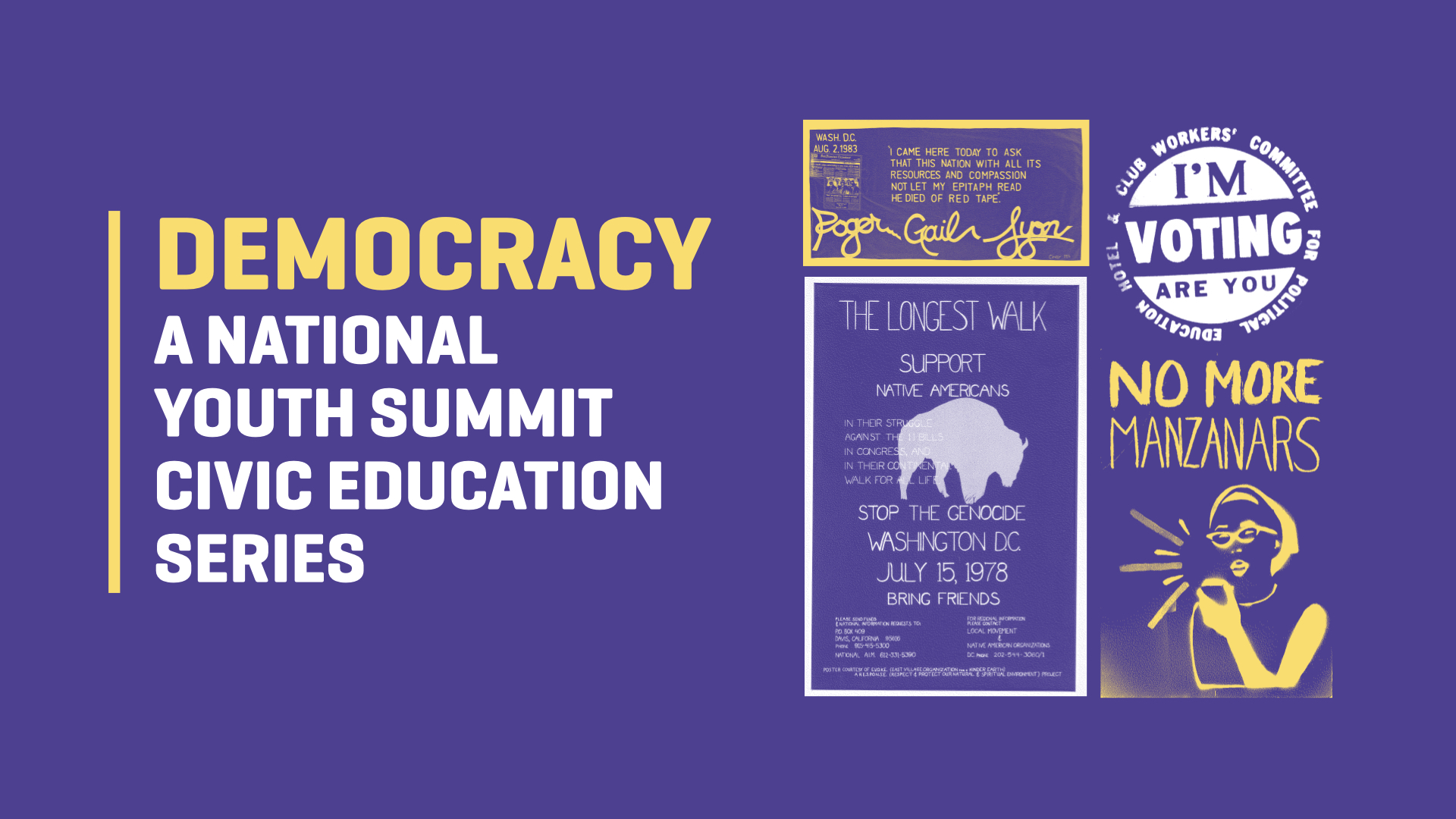 graphic for National Youth Summit