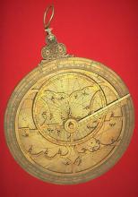 Brass astrolabe once belonging to Galileo