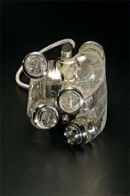 Artificial heart made of plastic and titanium 