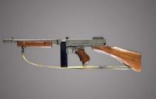 Thompson gun' "Tommy Gun"