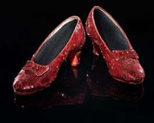 Red, sparkly slippers from The Wizard of Oz